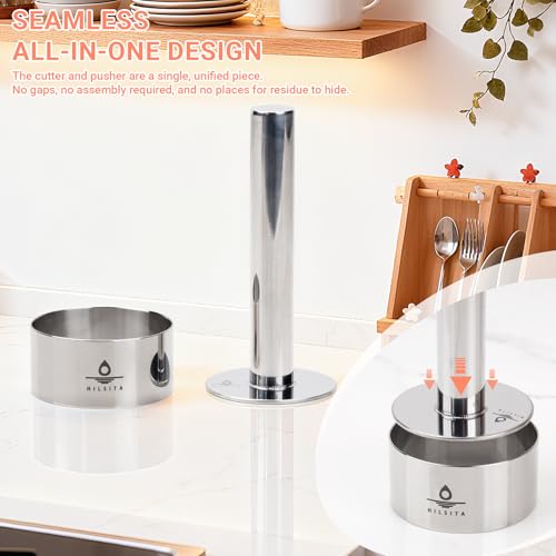 Hilsita 2-Inch Cake Pop Mold Kit with Cutter, Stand & 100 Sticks