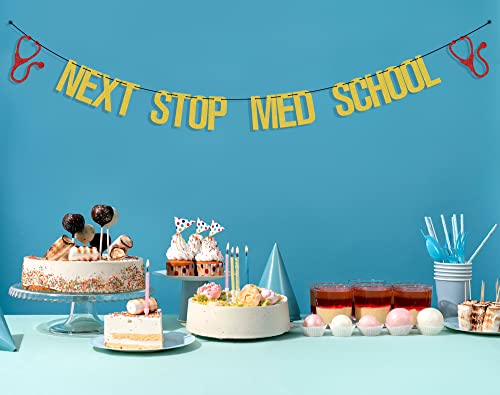 Congrats Doctor Graduation Banner - Med School Party Decor 2026