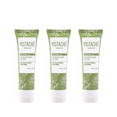Pistachio Oil Body Butter Trio Travel Set | Pistaché Skincare Moisturizing Cream