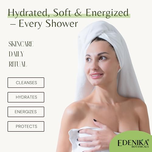 Edenika Botanicals Lemongrass Body Wash 16 fl oz - Organic & Hydrating