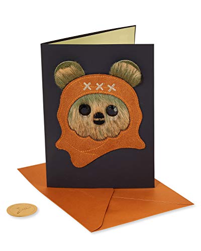 Star Wars Ewok Birthday Card by Papyrus - Cute Design
