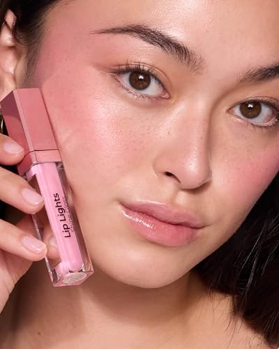 MCoBeauty Lip Lights High Shine Gloss Clear with Built-in LED & Mirror