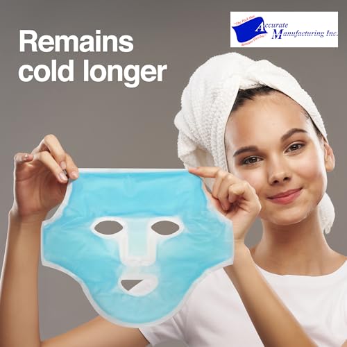 Reusable Cooling Ice Face Mask for Puffiness and Pore Tightening