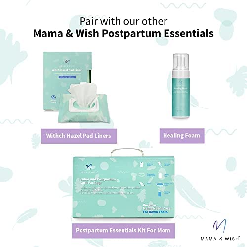 Mama & Wish Postpartum Sitz Bath Tablets - 20 Tablets (2-Pack)