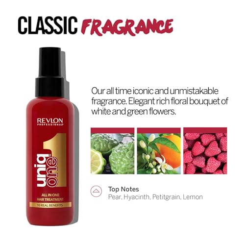 Revlon Professional UniqOne 10-in-1 Hair Treatment 5.1 Fl Oz - Frizz Control & Heat Protection