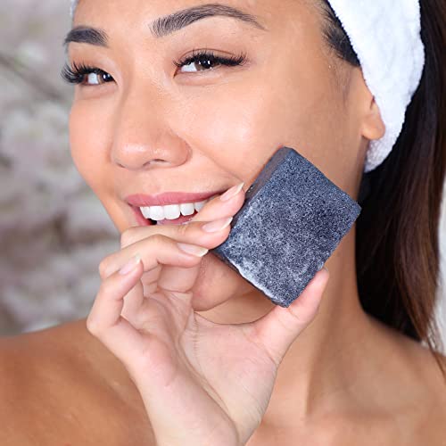 Multifunctional Charcoal Soap Sponge for Deep Pore Cleansing and Skin Texture Improvement