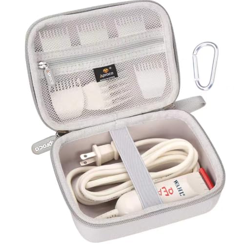 Aproca Grey Hard EVA Storage Case for Wahl Peanut Trimmer Accessories