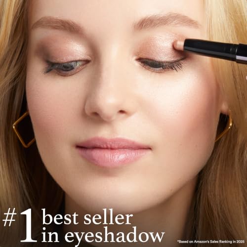 Julep Eyeshadow 101 Cream-to-Powder Waterproof Eyeshadow Stick ? Champagne Shimmer ? Long-Lasting, Buildable, Crease-Proof, Cruelty Free, Shimmer Finish with Built-In Smudger