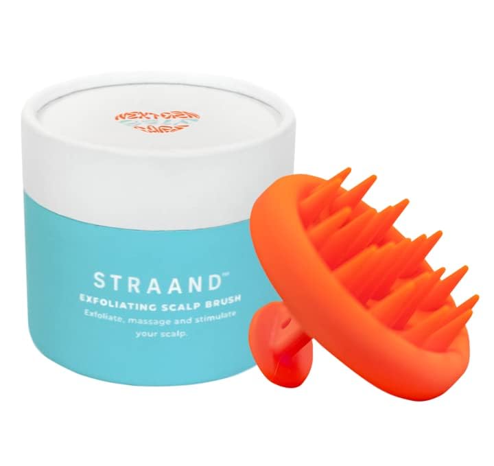 Straand Exfoliating Scalp Brush - Silicone Hair Massager & Scrubber