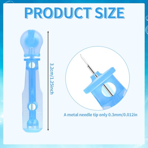 Sterile Pimple Needle Kit - 80 Ultra-Fine Acne Needles & 108 Stickers