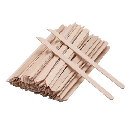 500pcs Wooden Waxing & Applicator Sticks for Hair Removal & Crafting – Disposable, Hygienic, Small Size