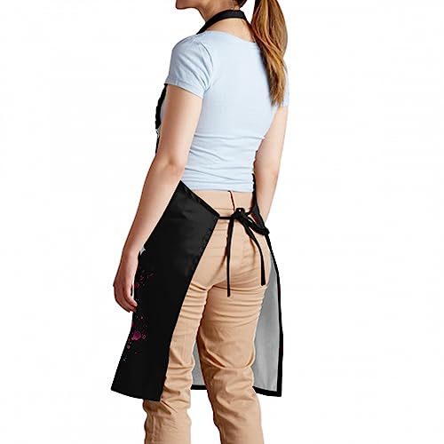 Giwawa Funny Hair Cutting Apron for Women - Adjustable Color Options