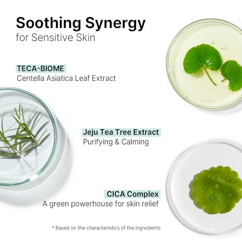 AVCA Cica Tea Tree Serum – Soothing Niacinamide Face Serum for Acne