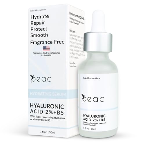 Hyaluronic Acid 2% + B5 Serum 30ml - Lightweight & Hydrating for All Skin Types