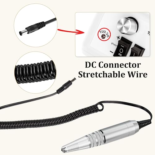 HOINVO 30000 RPM Nail Drill Handpiece Replacement for Professional Machines