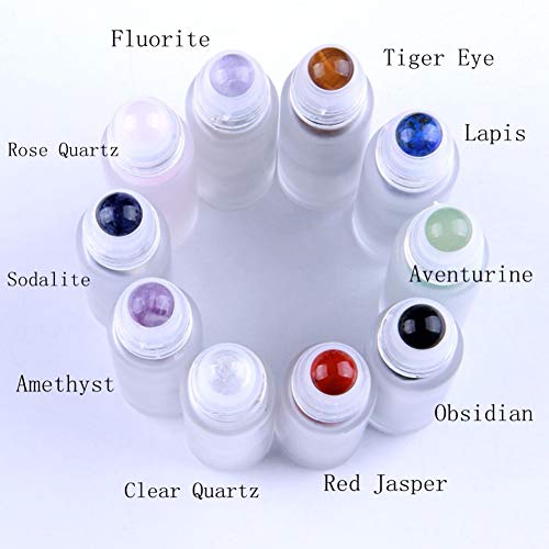 Furnido 10 Roller Balls for Glass Roller Bottles - Replacement Smooth Rollers