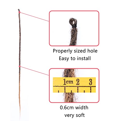 Leeven 24 Inch Ombre Honey Blonde Dreadlock Extensions - 40 Strands