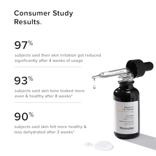 Vitamin C Face Serum with E & Ferulic Acid - Brightening & Anti-Aging