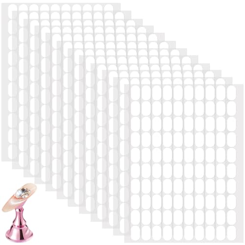 1200 Pcs Double Sided Nail Tape for Press On Nails & Displays