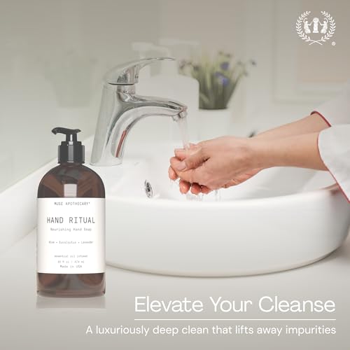 Muse Apothecary Hand Ritual - Nourishing Aromatherapy Hand Soap, 16 oz