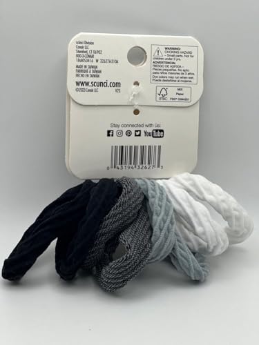 Scunci No Damage Ponytailers - 8 Metal-Free Hair Ties