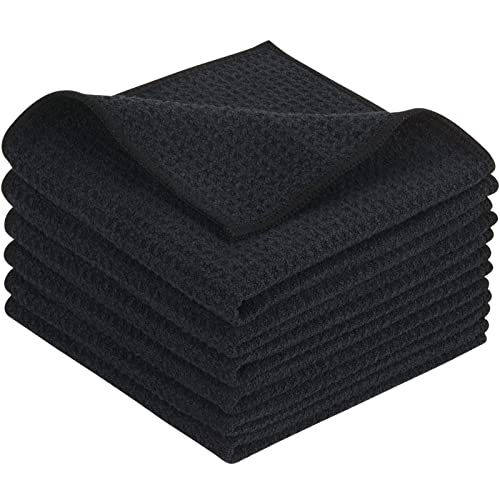 Super Absorbent Microfiber Dish Cloths - 12x12 Inch, 6 Pack