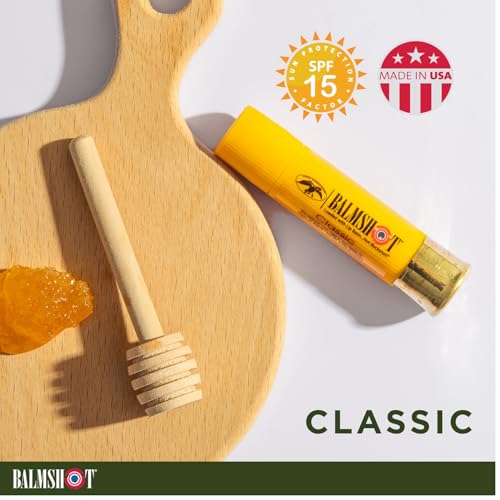 Balmshot SPF 15 Lip Balm Two-Pack - Classic & Cool Mint in Shotgun Shell Case