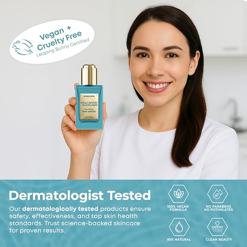 Hyaluronic & Niacinamide Face Serum – Deep Hydration & Repair