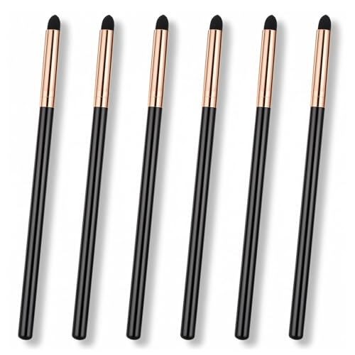 Lusofie 6Pcs Eyeliner Smudge Brush Set - Professional Makeup Tool
