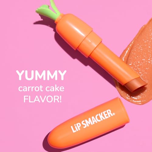 Lip Smacker Carrot Cake Lip Balm (Pack of 2) - Cute Easter Gift