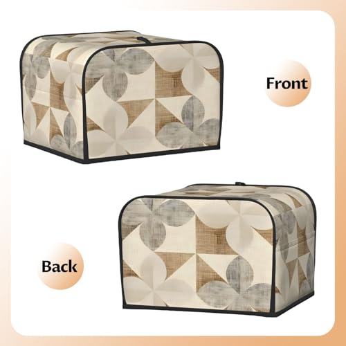 Boho 4-Slice Toaster Cover - Waterproof & Dustproof Kitchen Protector