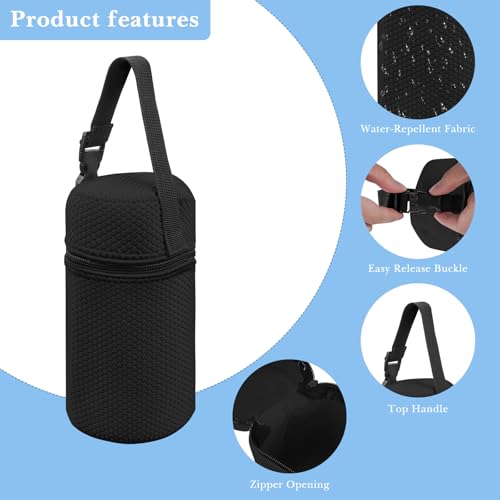 Linkidea Portable Food Jar Carrier Tote Bag with Hand Strap