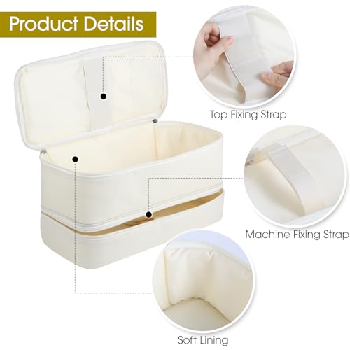 Beige Double-Layer Carrying Case for Shark Flexstyle - GenCam