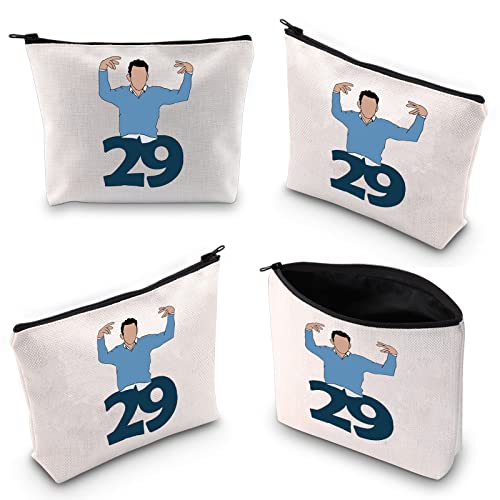 Schmidt 29 TV Show Cosmetic Bag - Durable Cotton Linen Makeup Organizer