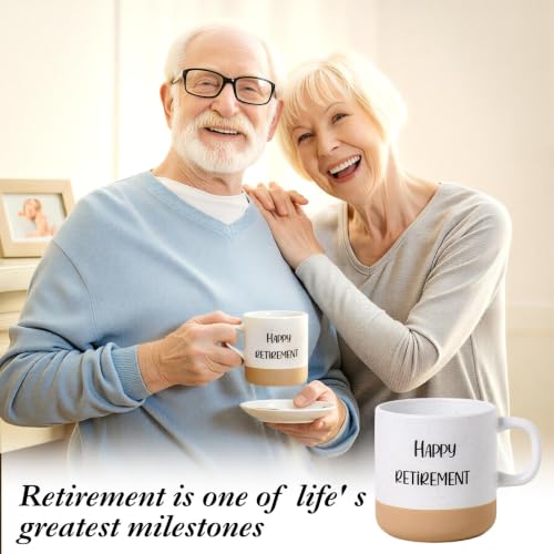 Funny Retirement Coffee Mug - Happy Retirement Gift for Men & Women