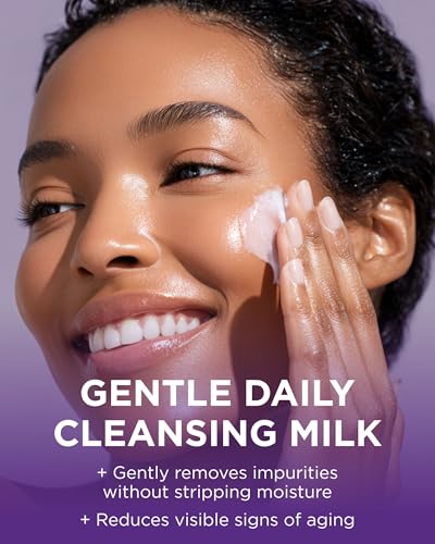 Andalou Naturals Apricot Probiotic Cleansing Milk 6 fl oz – Gentle Hydrating Face Wash