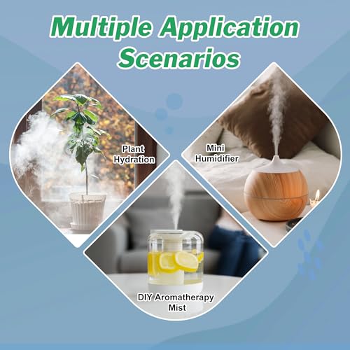 5V USB Ultrasonic Humidifier Module with LED Spray Disc