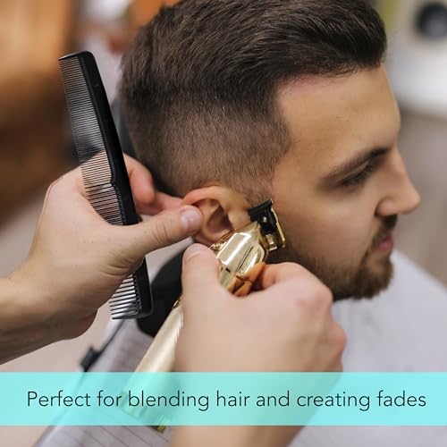 Allegro Combs #415 Professional Barber Comb Set - 12 Piece Hair Styling Kit