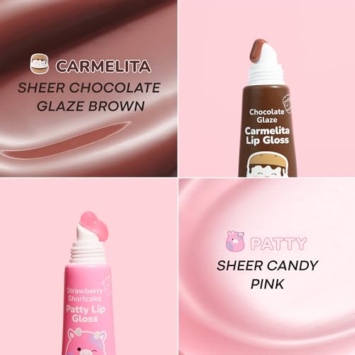 TONYMOLY Squishmallows Holiday Lip Gloss Duo - Moisturizing Gift Set