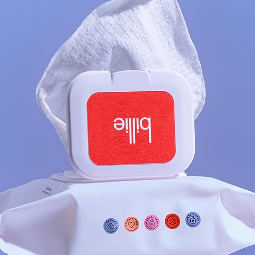 Billie Wonder Wipes - Makeup-Removing Face Wipes, 25 Count (Pack of 2) - Hyaluronic Acid & Witch Hazel