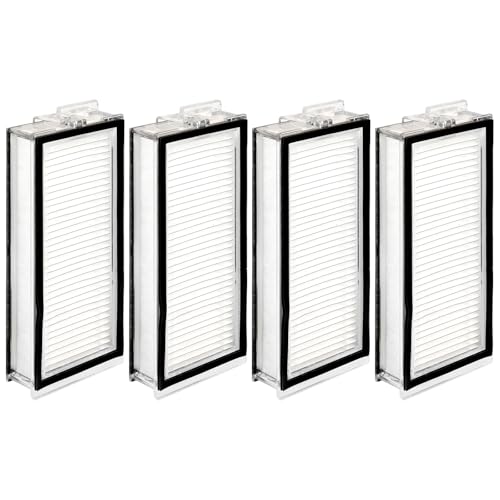 4 Pack HEPA Filters for Roborock Q5 Max+, Q5 Pro, Q8 Max
