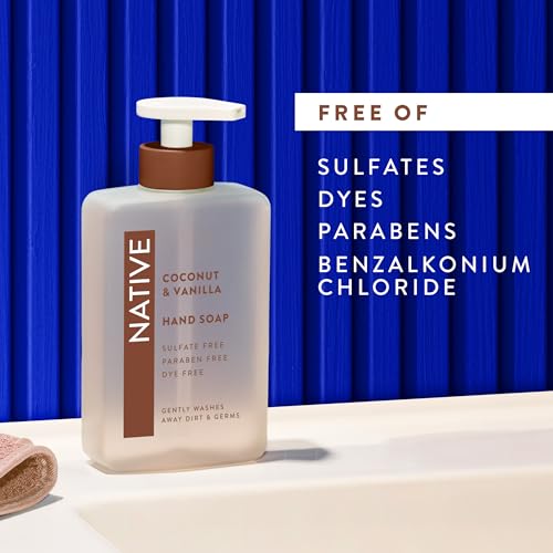 Native Coconut & Vanilla Liquid Hand Soap - Non-Drying, 13 oz