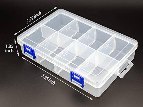 Adjustable Compartment Storage Box for Jewelry & Small Accessories