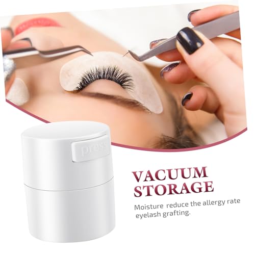 Beaupretty Eyelash Glue Storage Container - Leak-Proof Makeup Case