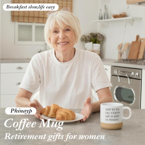 Funny Retirement Coffee Mug - Happy Retirement Gift for Men & Women