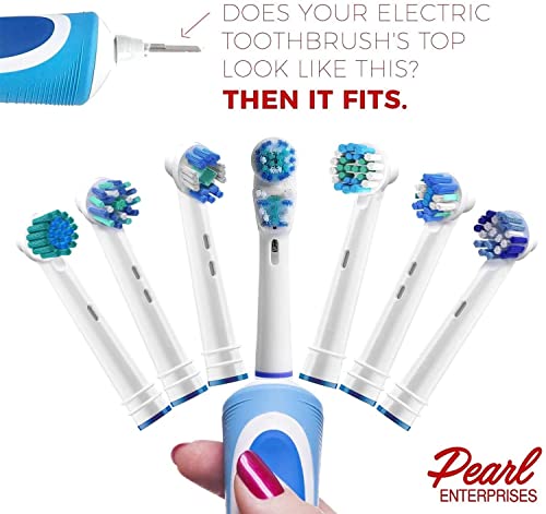 Replacement Brush Heads for Oral-B Electric Toothbrushes - 12 Pack