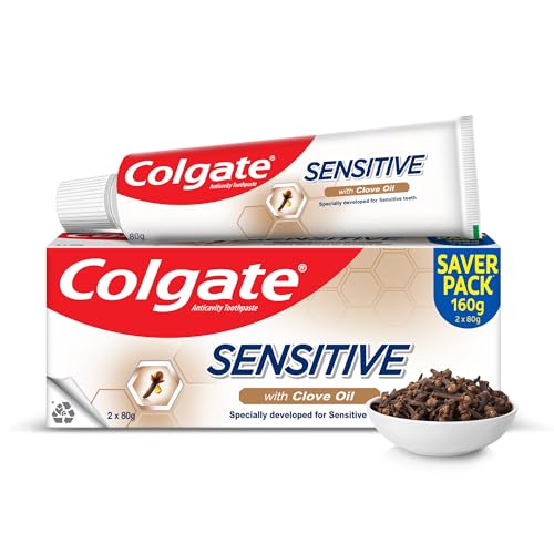 Colgate Sensitive Toothpaste with Clove Oil - 160g Relief