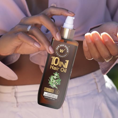 WOW Skin Science 10 in 1 Nourishing Hair Oil for Dry, Damaged Hair