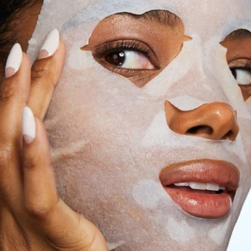 Pacifica Vegan Collagen Face Mask Sheet Set for Hydration & Plump Skin - 2 Pack