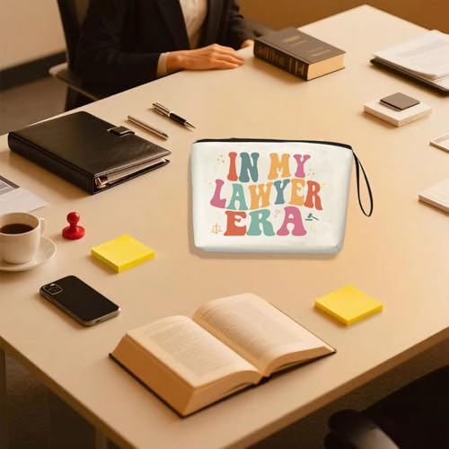 In My Lawyer Era Zipper Bag - Retro Gift for Law Students & Attorneys